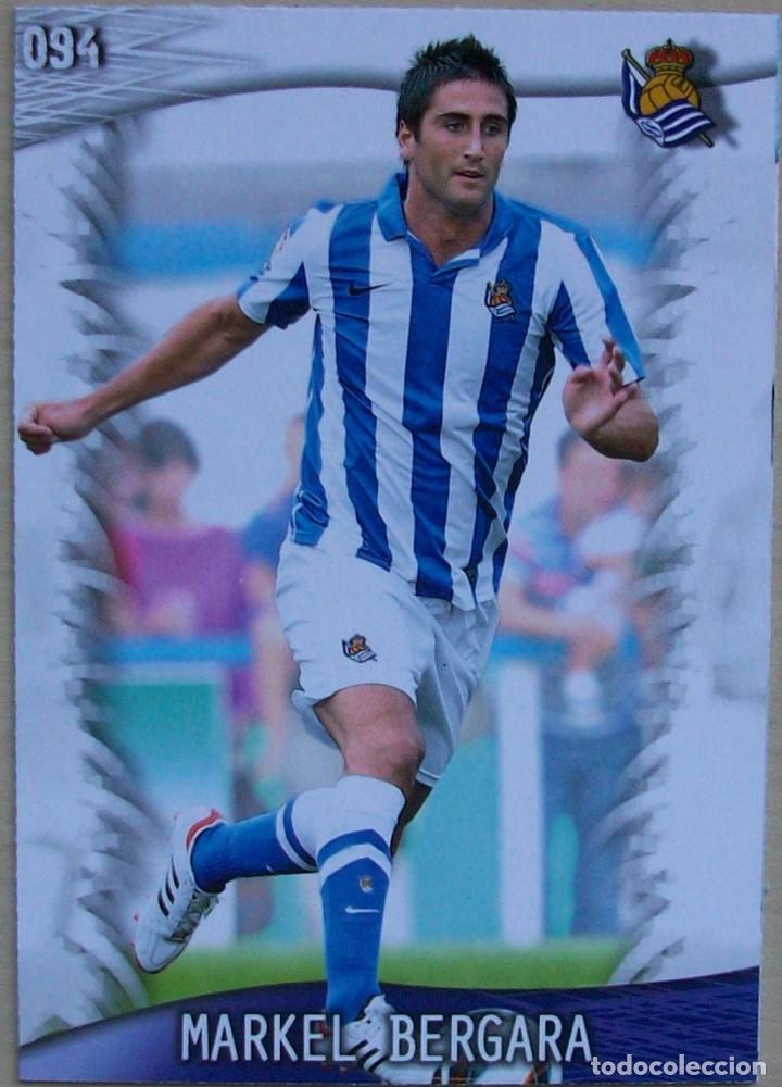 Cromos de F&uacute;tbol: 94 MARKEL BERGARA REAL SOCIEDAD FICHAS ALBUM MUNDICROMO 2013 2014 13 14