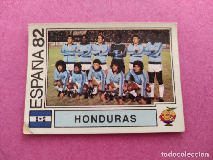 Cromos de f&uacute;tbol: 347 EQUIPO HONDURAS MUNDIAL ESPA&Ntilde;A 82 CROMO PANINI 1982 WORLD CUP SPAIN WC M82 STICKER TEAM