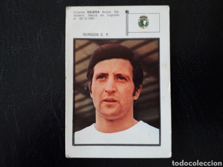 Figurine di Calcio: N&Aacute;JERA BURGOS FHER 1971-1972. 71-72. SIN PEGAR. VER FOTOS. PEDIDO M&Iacute;NIMO 3 &euro;.