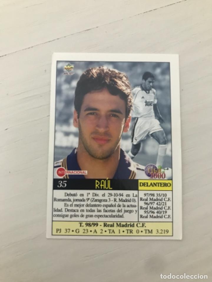 Cromos de f&uacute;tbol: Raul - Foto 2