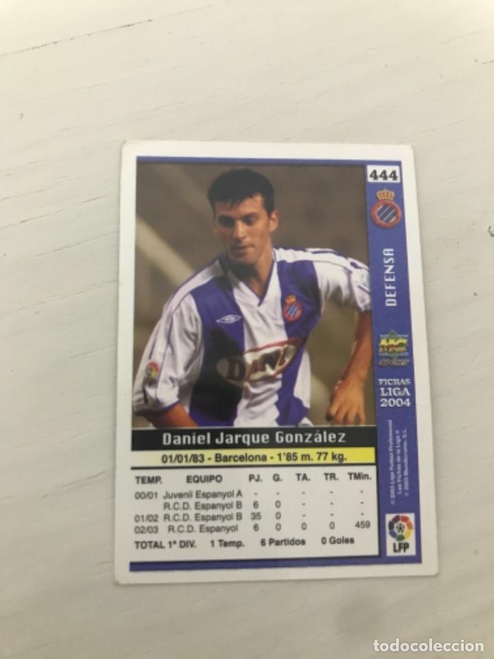 Cromos de f&uacute;tbol: Jarque - Foto 2