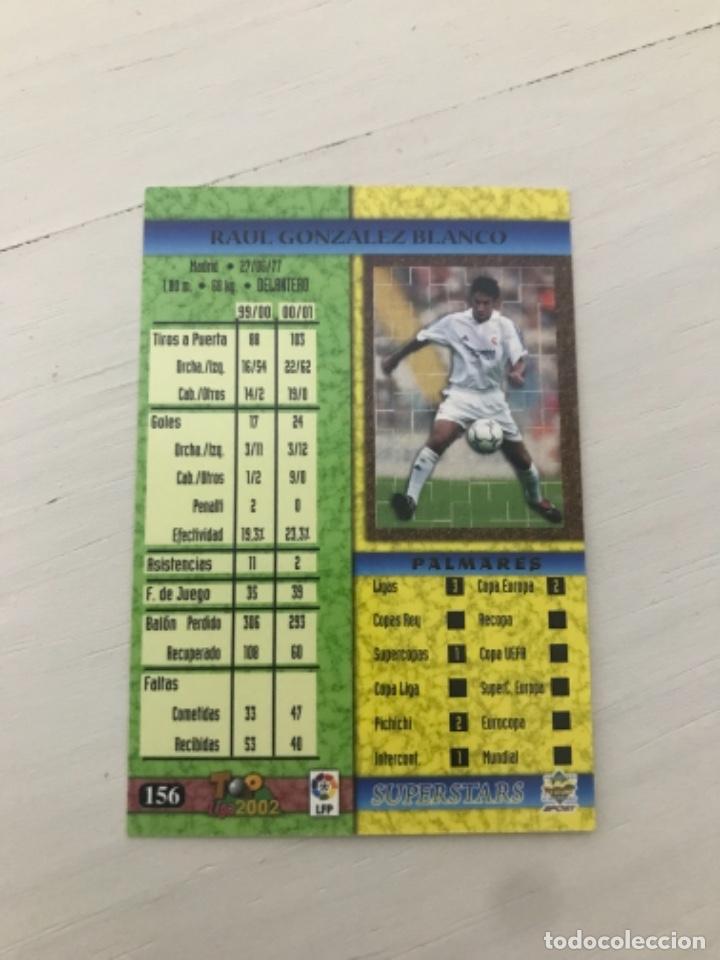 Cromos de f&uacute;tbol: Ra&uacute;l - Foto 2