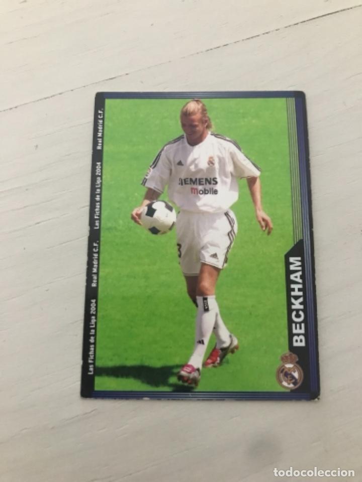 Cromos de f&uacute;tbol: Beckham - Foto 1