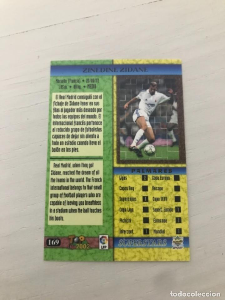 Cromos de f&uacute;tbol: Zidane - Foto 2