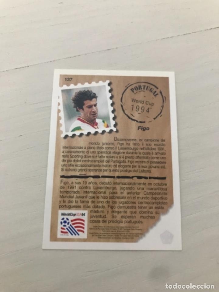 Cromos de f&uacute;tbol: Figo - Foto 2
