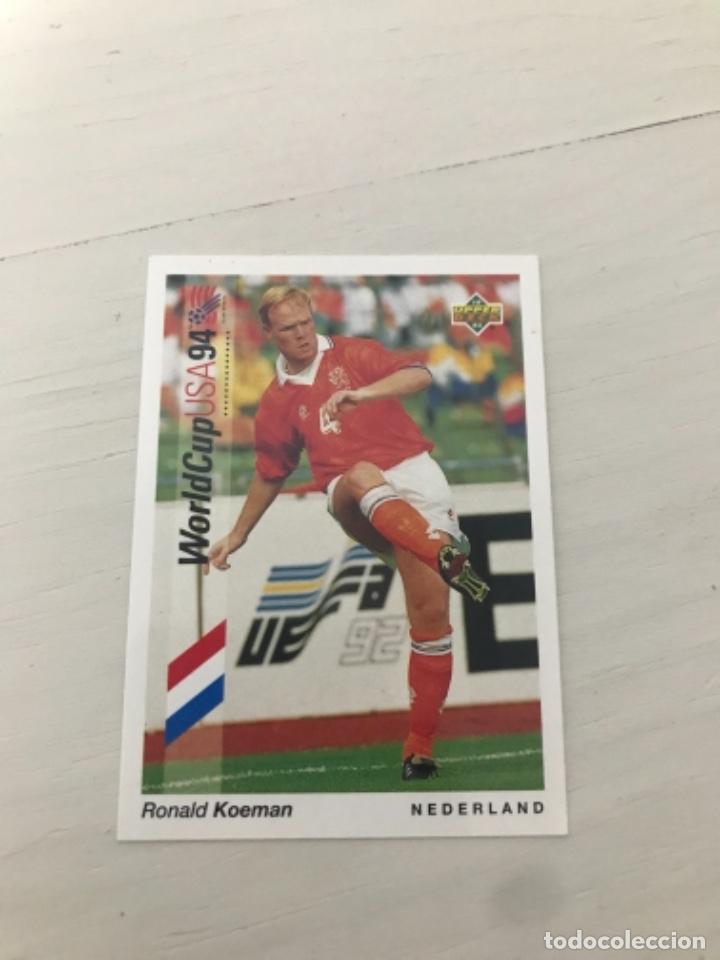 Cromos de f&uacute;tbol: Koeman - Foto 1