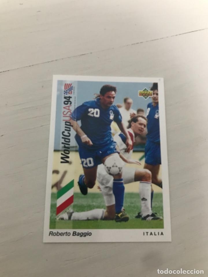 Cromos de f&uacute;tbol: Baggio - Foto 1