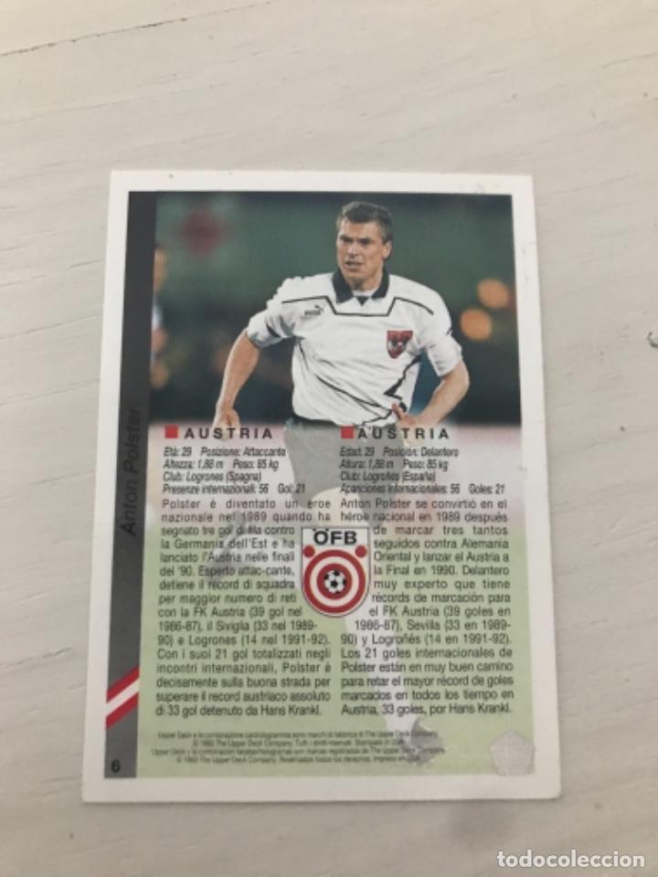 Cromos de f&uacute;tbol: Polster - Foto 2