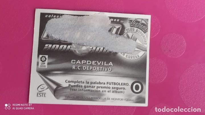Cromos de f&uacute;tbol: CAPDEVILA DEPORTIVO CORU&Ntilde;A ESTE 06 07 2006 2007 - Foto 2