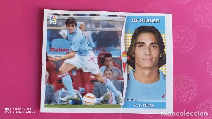 Cromos de f&uacute;tbol: DE RIDDER CELTA DE VIGO ESTE 06 07 2006 2007 - Foto 1