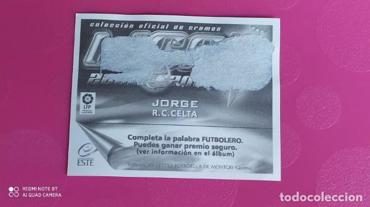 Cromos de f&uacute;tbol: JORGE CELTA DE VIGO ESTE 06 07 2006 2007 - Foto 2