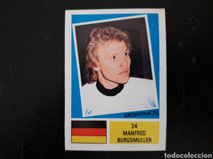 Cromos de Futebol: BURGSMULLER ALEMANA FHER MUNDIAL F&Uacute;TBOL ARGENTINA 78 1978. SIN PEGAR N&deg; 34 FOTOS. PEDIDO M&Iacute;NIMO 3 &euro;