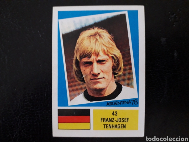 Cromos de Futebol: TENHAGEN ALEMANA FHER MUNDIAL F&Uacute;TBOL ARGENTINA 78 1978. SIN PEGAR N&deg; 43 VER FOTOS. PEDIDO M&Iacute;NIMO 3 &euro;