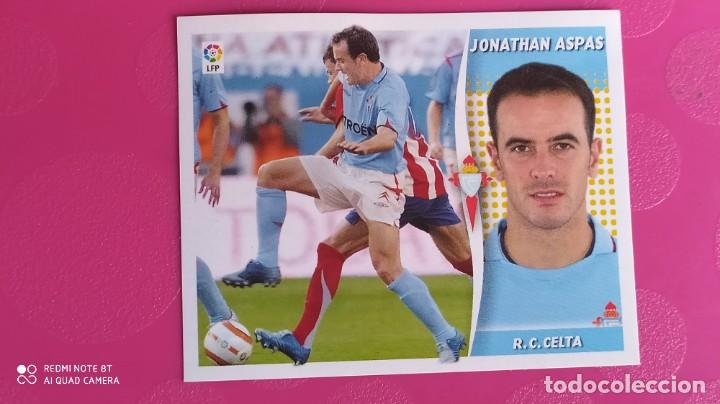 Cromos de f&uacute;tbol: JONATHAN ASPAS CELTA DE VIGO ESTE 06 07 2006 2007 - Foto 1