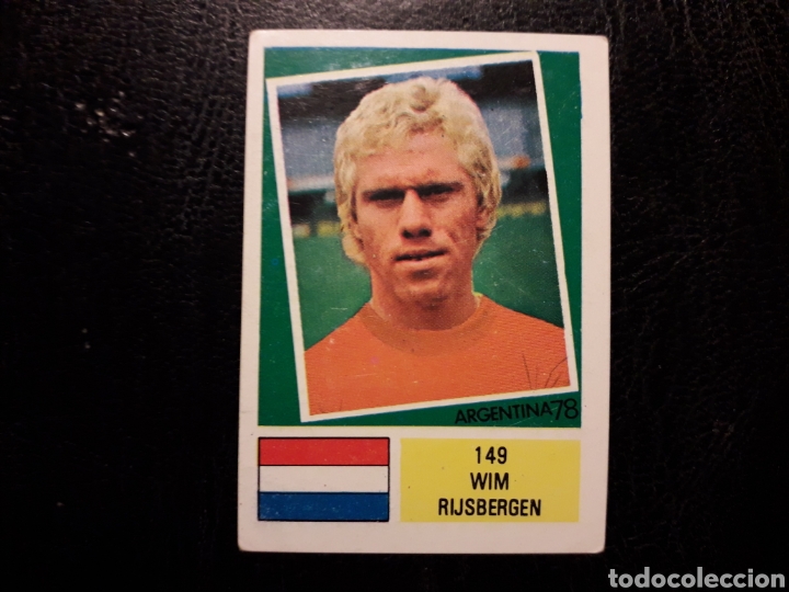 Cromos de f&uacute;tbol: RIJSBERGEN HOLANDA FHER MUNDIAL F&Uacute;TBOL ARGENTINA 78 1978. SIN PEGAR N&deg; 149 PEDIDO M&Iacute;NIMO 3 &euro;. FOTOS