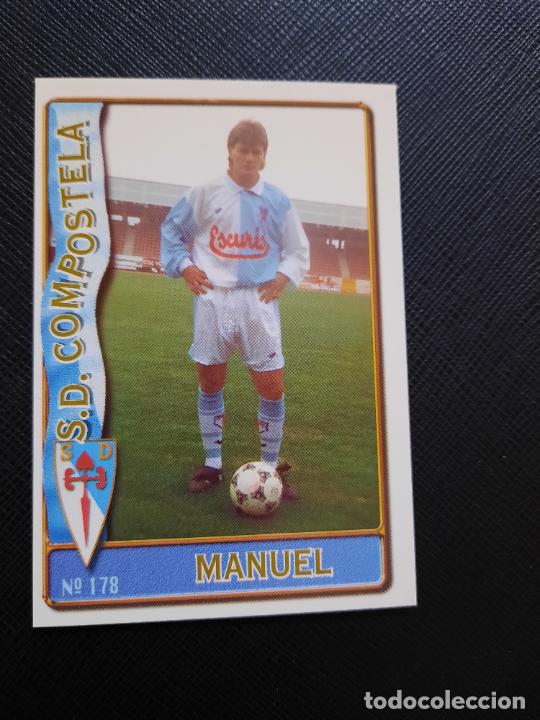 Cromos de F&uacute;tbol: MANUEL COMPOSTELA MUNDICROMO 1996 1997 CROMO FUTBOL LIGA 96 97 - 178