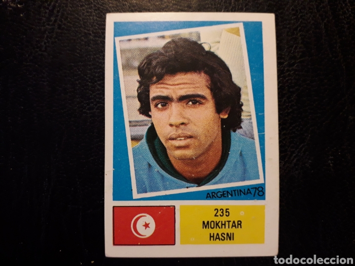 Football Stickers: M HASNI T&Uacute;NEZ FHER MUNDIAL F&Uacute;TBOL ARGENTINA 78 1978. SIN PEGAR N&deg; 235 PEDIDO M&Iacute;NIMO 3 &euro;. VER FOTOS