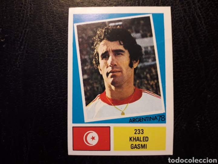 Football Stickers: K GASMI T&Uacute;NEZ FHER MUNDIAL F&Uacute;TBOL ARGENTINA 78 1978. SIN PEGAR N&deg; 233 PEDIDO M&Iacute;NIMO 3 &euro;. VER FOTOS