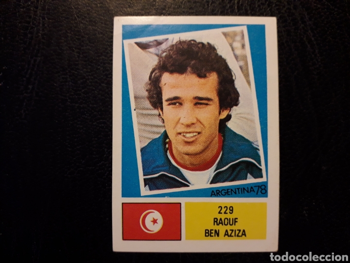 Football Stickers: BEN AZIZA T&Uacute;NEZ FHER MUNDIAL F&Uacute;TBOL ARGENTINA 78 1978. SIN PEGAR N&deg; 229 PEDIDO M&Iacute;NIMO 3 &euro;. VER FOTOS