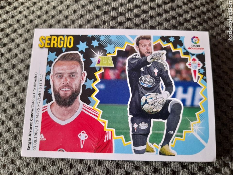 Cromos de f&uacute;tbol: EDICIONES ESTE 2018 2019 SERGIO CELTA VIGO NUEVO - Foto 1