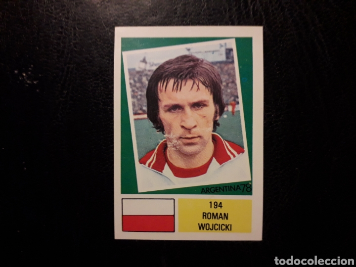 Football Stickers: WOJCICKI POLONIA FHER MUNDIAL F&Uacute;TBOL ARGENTINA 78 1978 SIN PEGAR N&deg; 194 PEDIDO M&Iacute;NIMO 3 &euro;. FALLO FR