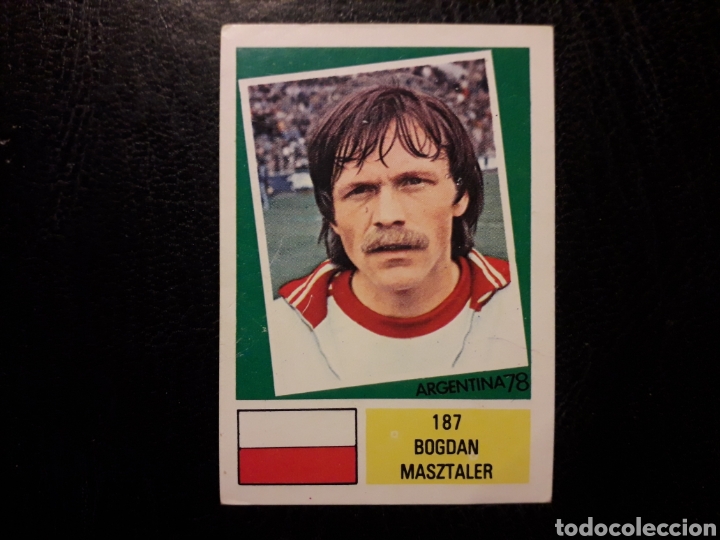 Football Stickers: MASZTALER POLONIA FHER MUNDIAL F&Uacute;TBOL ARGENTINA 78 1978. SIN PEGAR. N&deg; 187 PEDIDO M&Iacute;NIMO 3 &euro;. FOTOS