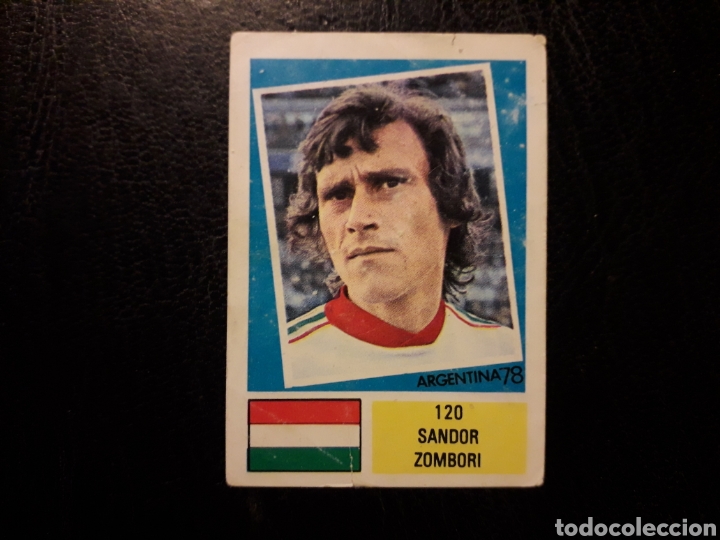Football Stickers: ZOMBORI HUNGR&Iacute;A FHER MUNDIAL F&Uacute;TBOL ARGENTINA 78 1978. SIN PEGAR DEFECTUOSO N&deg; 120 PEDIDO M&Iacute;NIMO 3 &euro;