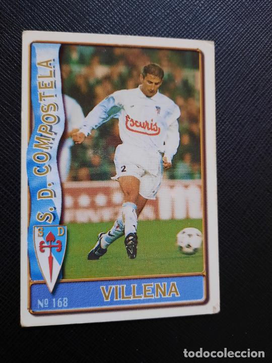 Fu&szlig;ball-Sticker: VILLENA COMPOSTELA MUNDICROMO 1996 1997 CROMO FUTBOL LIGA 96 97 - 168