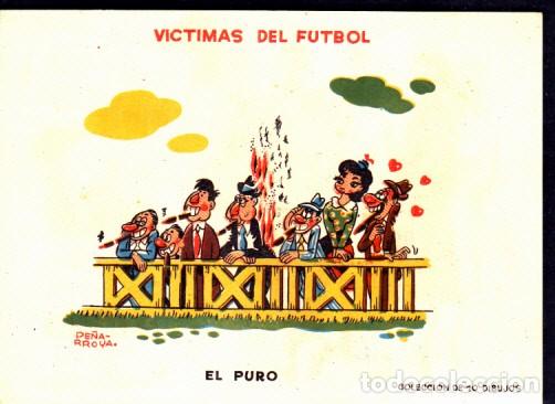 Fu&szlig;ball-Sticker: CROMO COLECCION VICTIMAS DEL FUTBOL EL PURO ILUSTRADO POR PE&Ntilde;ARROYA