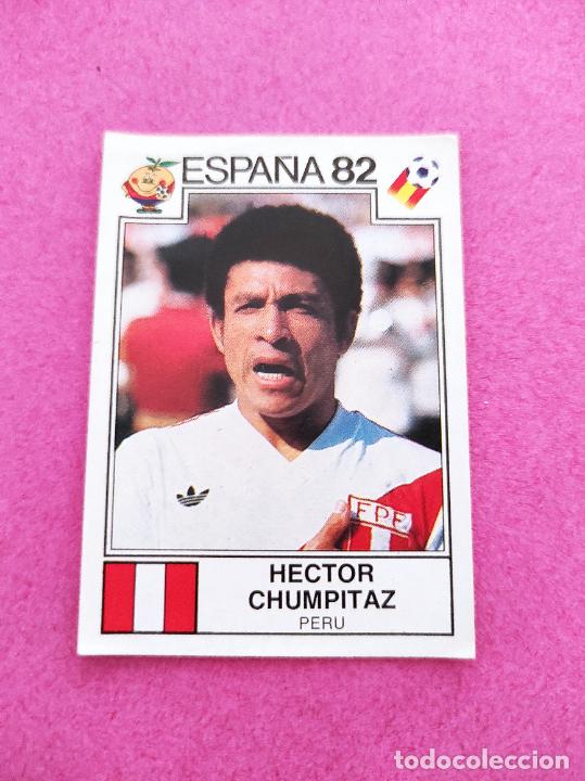 Cromos de F&uacute;tbol: 76 HECTOR CHUMPITAZ PERU MUNDIAL ESPA&Ntilde;A 82 CROMO PANINI 1982 WORLD CUP SPAIN WC M82 STICKER