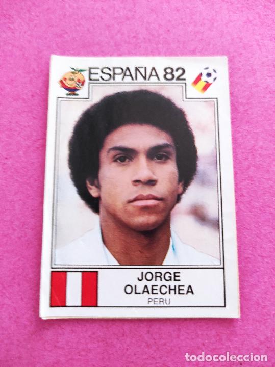 Cromos de Futebol: 80 JORGE OLAECHEA PERU MUNDIAL ESPA&Ntilde;A 82 CROMO PANINI 1982 WORLD CUP SPAIN WC M82 STICKER