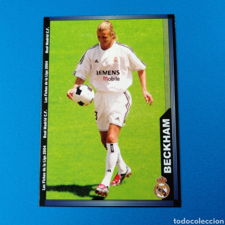 Cromos de f&uacute;tbol: BECKHAM R.M N&deg;19 M.C. 2003/04 - Foto 1