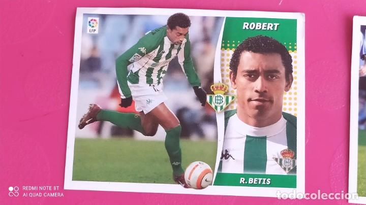 Cromos de f&uacute;tbol: ROBERT BETIS ESTE 06 07 2006 2007 - Foto 1