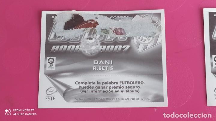 Cromos de f&uacute;tbol: DANI BETIS ESTE 06 07 2006 2007 - Foto 2