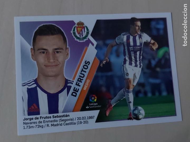 Fu&szlig;ball-Sticker: EDICIONES ESTE 2019 20 DE FRUTOS CROMO SIN PEGAR - DIFICIL