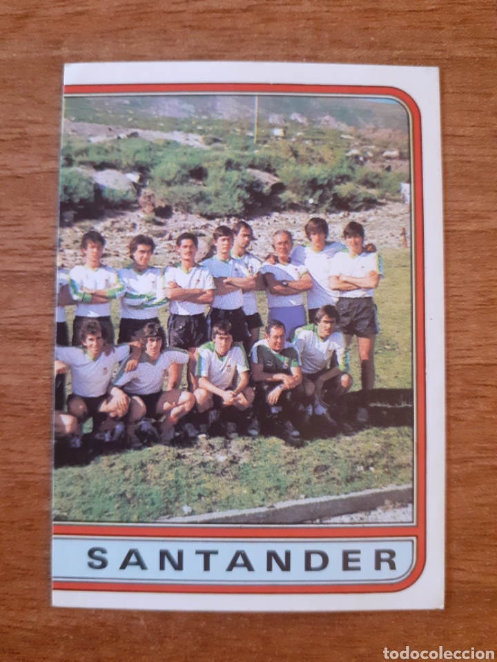 Figurine di Calcio: N&deg;243 Alineaci&oacute;n Racing Santander liga 81-82 F&Uacute;TBOL 82 Ed. PANINI. Nunca pegado