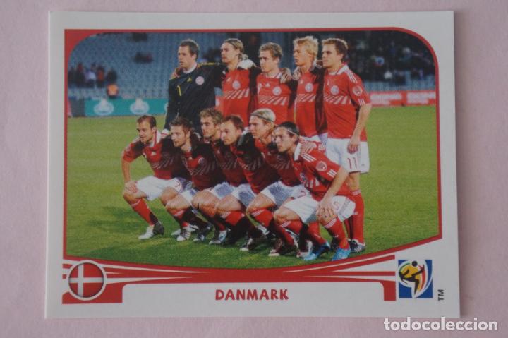 Cromos de f&uacute;tbol: CROMO DE FUTBOL SELECCION DE DINAMARCA SIN PEGAR N&ordm; 353 MUNDIAL SUDAFRICA 2010 DE PANINI