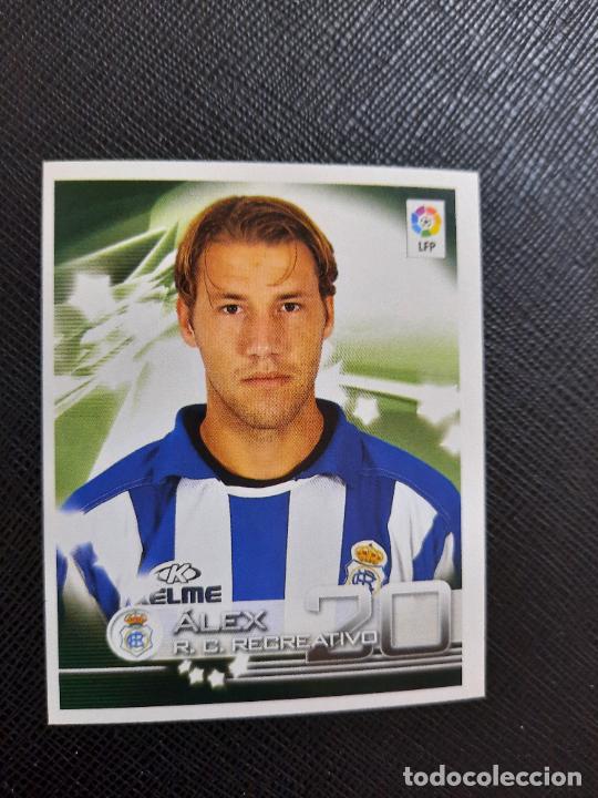 Cartes &agrave; collectionner de Football: ALEX RECREATIVO PANINI SUPER ESTRELLAS 2002 2003 CROMO LIGA FUTBOL 02 03 - SIN PEGAR - 290