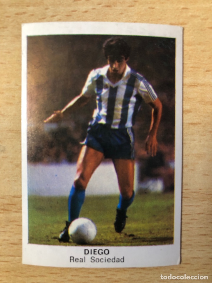 Fu&szlig;ball-Sticker: Diego Teal Sociedad Futbol 84 Cromos Cano sin pegar perfecto estado