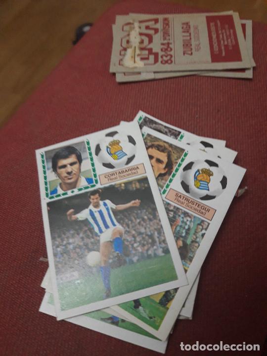 Football Stickers: Cortabarriareal sociedad este 83 84 1983 1984 despegado