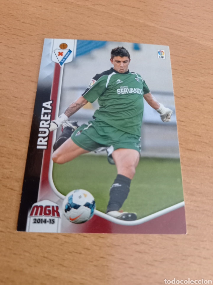 Cromos de Futebol: Panini megacracks 2014 2015 14 15 128 Irureta Eibar