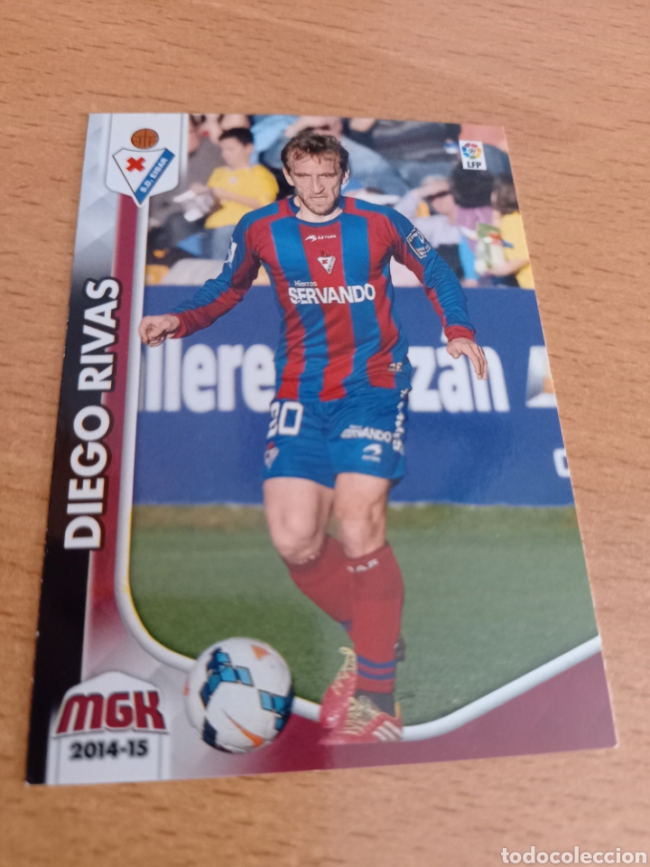 Fu&szlig;ball-Sticker: Panini megacracks 2014 2015 14 15 135 Diego Rivas Eibar