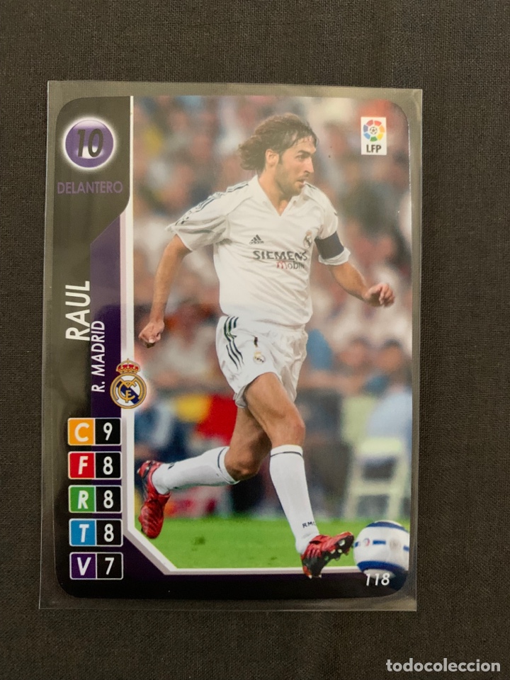 Cromos de f&uacute;tbol: Raul 118 Derby total 2004-2005 - Foto 1