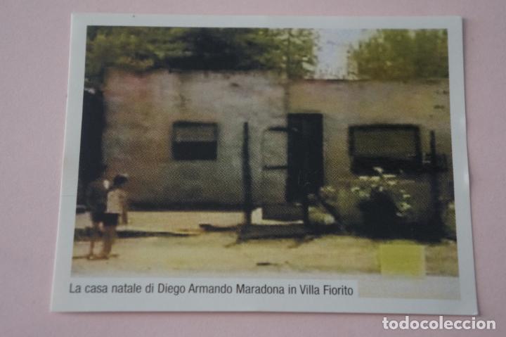 Cromos de F&uacute;tbol: CROMO DE FUTBOL IL PIU GRANDE MARADONA SIN PEGAR N&ordm; 2 A&Ntilde;O 2005 DE PREZIOSI COLLECTION