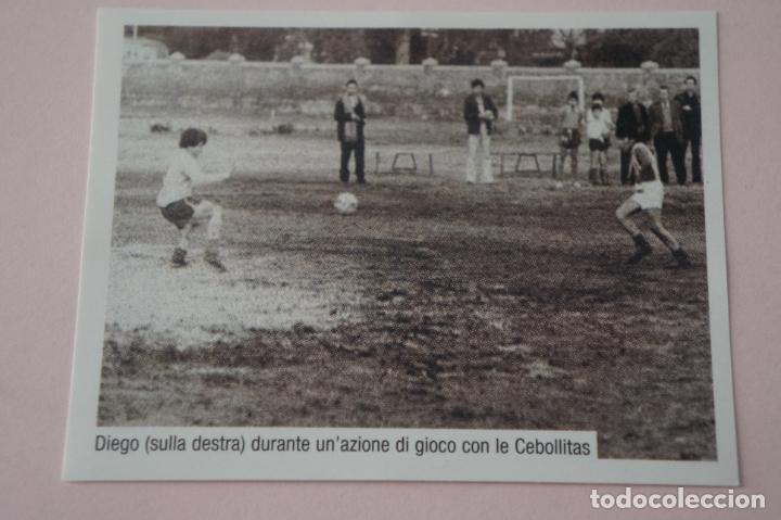 Cromos de F&uacute;tbol: CROMO DE FUTBOL IL PIU GRANDE MARADONA SIN PEGAR N&ordm; 8 A&Ntilde;O 2005 DE PREZIOSI COLLECTION