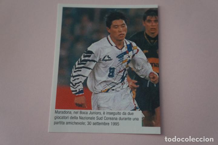 Cromos de F&uacute;tbol: CROMO DE FUTBOL IL PIU GRANDE MARADONA SIN PEGAR N&ordm; 255 A&Ntilde;O 2005 DE PREZIOSI COLLECTION