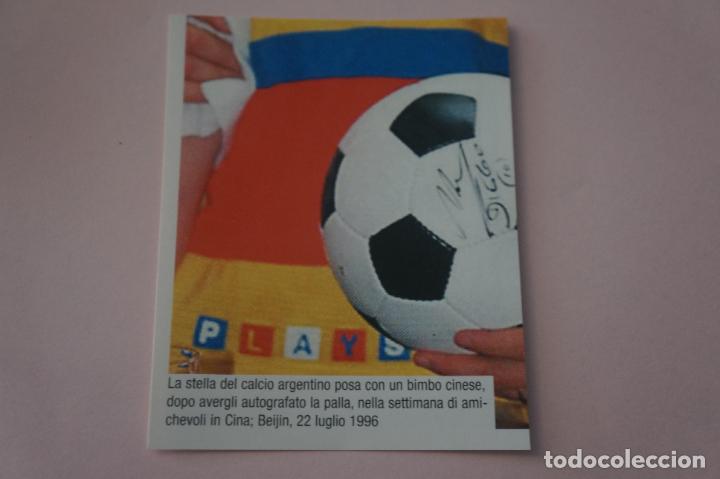 Cromos de F&uacute;tbol: CROMO DE FUTBOL IL PIU GRANDE MARADONA SIN PEGAR N&ordm; 259 A&Ntilde;O 2005 DE PREZIOSI COLLECTION