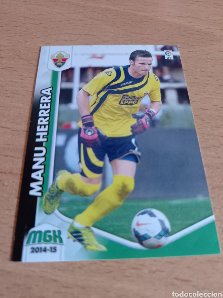 Cromos de Futebol: Panini megacracks 2014 2015 14 15 146 Manu Herrera Elche