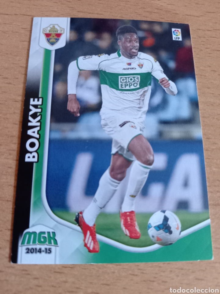 Figurine di Calcio: Panini megacracks 2014 2015 14 15 162 Boakye Elche