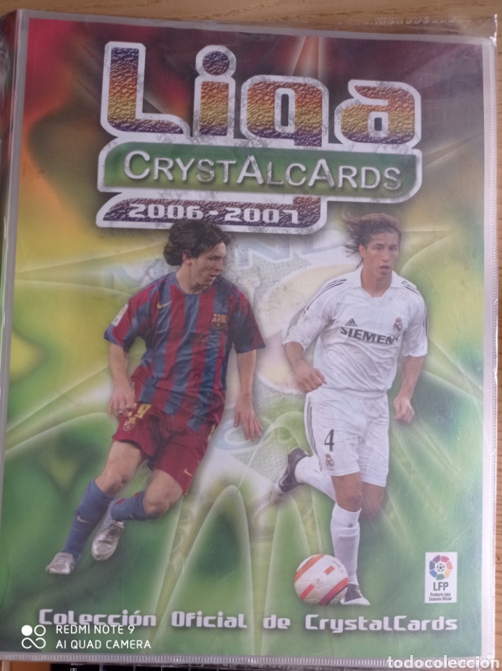 Cromos de Futebol: F&Uacute;TBOL &Aacute;LBUM VAC&Iacute;O A ESTRENAR CRYSTALCARDS MUNDICROMO 2006 2007